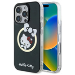 Hello Kitty IML Fun Bow Magsafe Hülle für iPhone 16 Pro Max – Schwarz