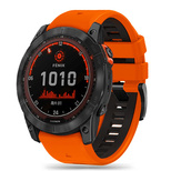 Tech-Protect IconBand Pro Strap for Garmin Fenix 3 / 5X / 3HR / 5X Plus / 6X / 6X Pro / 7X - Orange-Black