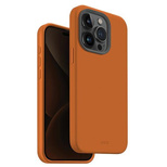 Uniq Lino Hue Magclick Ladehülle für iPhone 15 Pro – Orange