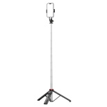 Wozinsky Selfie stick WC1Y3S teleskopowy tripod 1.3m z uchwytem na telefon - czarny