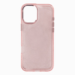 Glitter Case for iPhone 16 - pink with glitter