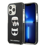 Karl Lagerfeld Karl&amp;Choupette Head Case für iPhone 13 Pro Max - Schwarz