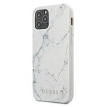 Guess GUHCP12LPCUMAWH iPhone 12 Pro Max 6,7"  biały/white hardcase Marble