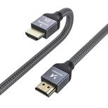 Wozinsky cable HDMI 2.1 8K 60 Hz 48 Gbps / 4K 120 Hz / 2K 144 Hz 1 m Silver (WHDMI-10)