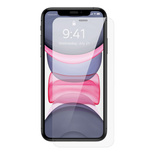 Baseus Vollbild-Hartglas für iPhone 11 / XR mit Lautsprecherabdeckung 0,4 mm + Montageset