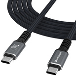 Wozinsky WPS-UY415S USB-C USB4 Cable 40Gb/s 240W 1.5m 4K - Black