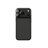 AmazingThing Linsenglas für iPhone 17 Pro / Pro Max mit grauem Aluminiumrahmen