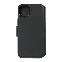 Etui Decoded Detachable Wallet Case skórzane z MagSafe do iPhone 15 Plus - czarne