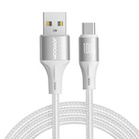 Joyroom Light-Speed ​​​​Series S-A25 USB-A/USB-C-Kabel 100 W 2 m – weiß