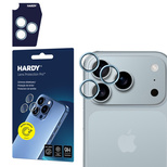 Szkło na obiektyw 3mk HARDY Lens Protection Pro do iPhone 17 Pro / 17 Pro Max - niebieskie