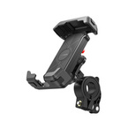 Joyroom JR-ZS428 shockproof handlebar holder for motorcycle, bike, scooter - black - OUTLET