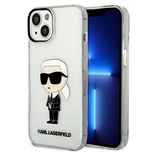 Karl Lagerfeld Ikonik Karl case for iPhone 14 Plus - transparent