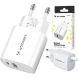Wozinsky WGWCW USB-A USB-C 20W Wandladegerät - Weiß