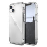 Raptic X-Doria Air Case für iPhone 14 Plus gepanzerte Hülle silber