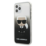 Karl Lagerfeld KLHCP12MTRDFKBK iPhone 12/12 Pro 6.1" black hardcase Gradient Ikonik Karl