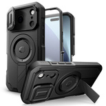 Tech-Protect Kevlar MagSafe Hülle für iPhone 17 Pro - Schwarz