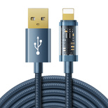 Joyroom S-UL012A20 USB-A / Lightning 2.4A 20W 2m cable - blue