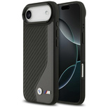 BMW M Carbon Logo MagSafe iPhone Air Case - Black and Gray