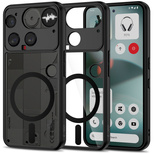 Etui Tech-Protect MagMat MagSafe na Nothing Phone 3 - czarno-przezroczyste