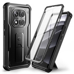 Tech-Protect Kevlar Pro Case für Xiaomi Redmi Note 14 Pro 5G / Poco X7 5G - Schwarz