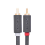 Ugreen AV104 10519 Audiokabel 2RCA (männlich) / 2RCA (männlich) 3 m – grau