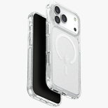 Uniq LifePro Xtreme Magclick Ladehülle für iPhone 17 Pro Max - Klar-Glitzer