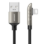 Kabel Joyroom Gaming Data Cable K3 USB-A / Lightning 2.4A 1.2m - srebrny