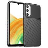 Thunder Case Hülle für Samsung Galaxy A34 5G Silikon Panzerhülle schwarz