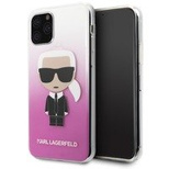 Karl Lagerfeld KLHCN58TRDFKPI iPhone 11 Pro różowy/pink Gradient Ikonik Karl