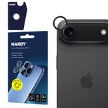 Szkło na obiektyw 3mk HARDY Lens Protection Pro na iPhone 17 Air - czarne