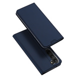 Dux Ducis Skin Pro case for Samsung Galaxy S23 cover with flap card wallet stand blue