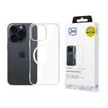 Etui 3mk Clear MagCase na Apple iPhone 16 Pro Max - przezroczyste