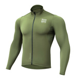 Bluza rowerowa Rockbros TLWT001 ROAD TO SKY wiatroszczelna ocieplana M - zielona