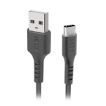 SBS TECABLETC3MTK USB-A - USB-C Cable 3m - Black