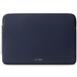 Tech-Protect Fleece-Laptoptasche 15-16 - Marineblau