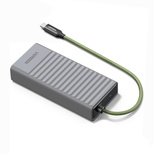 Ugreen 2-in-1 memory card reader with organizer - gray