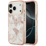 Guess Jungle Tonal Triangle MagSafe Case für iPhone 17 Pro Max - Pink