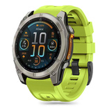 Tech-Protect Silicone strap for Garmin Fenix 5X / 5X Plus / 6X / 6X Pro / 7X / 8 (51 mm) - green