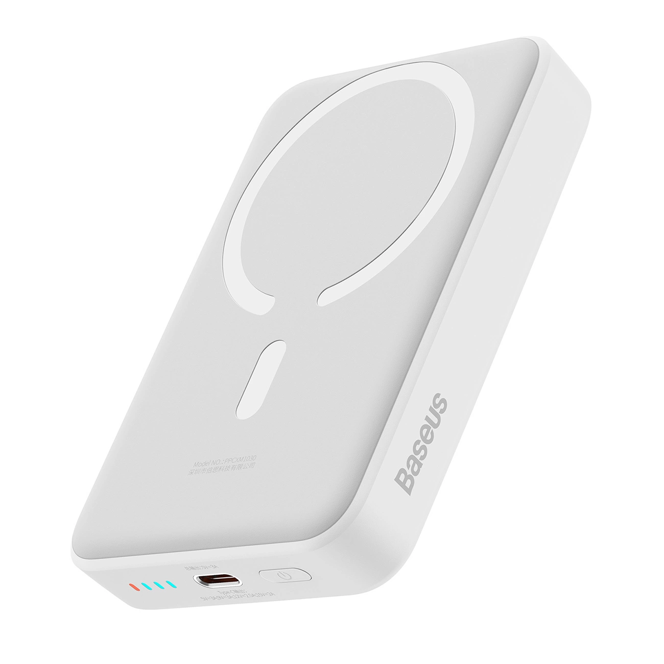 Baseus Magnetic Mini induction powerbank 10000mAh 30W on a white background