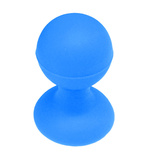 Phone holder with a round head - blue