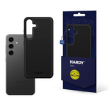 3mk Hardy Android Silky Leather MagCase für Samsung Galaxy S24 - Schwarz