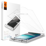 Spigen ELITE SHIELD EZ FIT Hybrid Glass for Samsung Galaxy S25 - Transparent