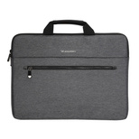 Wozinsky WTL-15 15.6" Laptop Bag with Handle and Metal Zipper - Gray