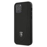 Ferrari FEOGOHCP12MBK iPhone 12/12 Pro 6.1&quot; black/black hardcase Off Track Perforated