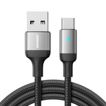 Kabel Joyroom Extraordinary Series A10 USB-A / USB-C 3A 1.2 m - czarny