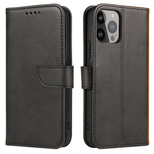 Magnet Case for Xiaomi 14 Pro with flap and wallet - black