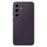 Samsung Standing Grip Case EF-GS921CEEGWW mit Halterung/Ständer für Samsung Galaxy S24 – Dunkelviolett