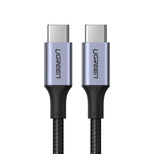 Ugreen US316 70428 USB-C - USB-C PD QC FCP Cable 100W 5A 480Mb/s 1.5m - Gray