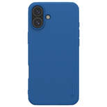 Nillkin Super Frosted Shield Pro Hülle für iPhone 16 – blau