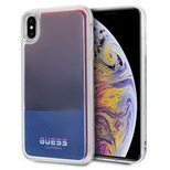 Etui Guess California Glow in the dark na iPhone Xs Max - czerwone